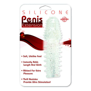 EF-423 Silicone Penis Extension Clear