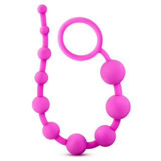 BS-424 Luxe Silicone 10 Beads Pink