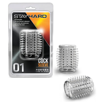 EF-442 Stay Hard Cock Sleeve 01 Clear