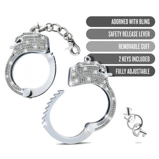 AE-466 Temptasia-Bling Cuffs Silver