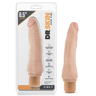 DC-4527 Blush Dr. Skin Vibe 8.5" Dong #7 - Beige