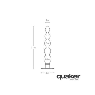 PC-390 VeDO Quaker Anal Vibe - Just Black