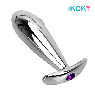 MT-979 IKOKY Metal Anal Plug dilatador - Purple