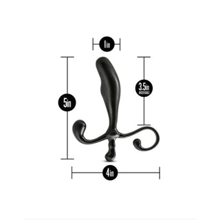 PR-90 Blush Anal Adventures Prostate Stimulator - Black