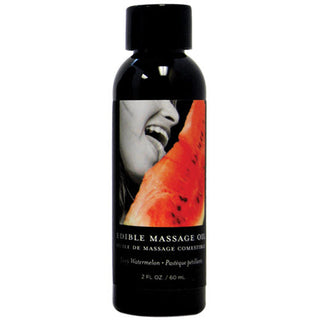 RM-457 Aceite para masaje comestible sabor Sandía 60 ml Earthly Body Edible Massage Oil - 2 oz Watermelon