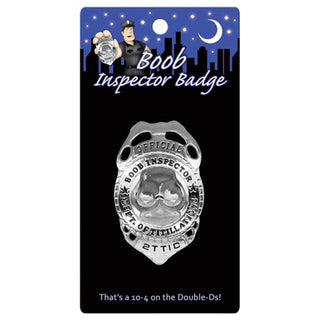 BR-849 Boob Inspector Badge