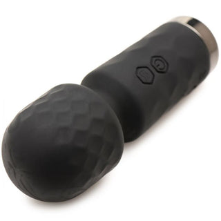 BA-329  10X Mini Silicone Wand - Black