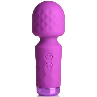 BA-327 10X Mini Silicone Wand - Purple