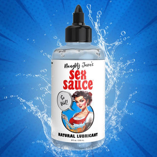 LB-150 Naughty Jane's Sex Sauce Natural Lubricant - 8oz