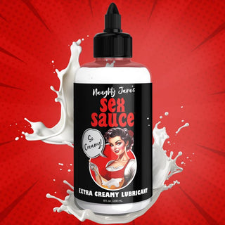 LB-149 Naughty Jane's Sex Sauce Extra Creamy Lubricant - 8oz