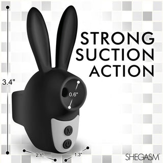 MO-738 Sucky Bunny Clit Stimulator – Black