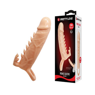 EF-413 Pretty Love Emmitt 6.3" Penis Sleeve - Ivory