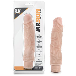 DC-4474 Mr. Skin Cock Vibe 10 Beige