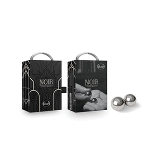 EV-73 Blush Noir Stainless Steel Kegel Balls