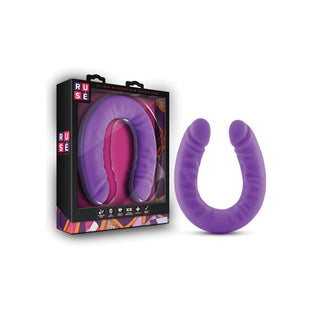 DOP-03 Blush Ruse 18" Slim Double Dong - Purple