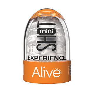 MS-768 Alive Experience Mini Shot Masturbator - Transparent