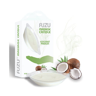 RM-368 Fuzu Massage Candle - 4 oz Coconut Passion