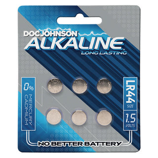 PL-08 Doc Johnson Alkaline Batteries LR44 - Pack of 6