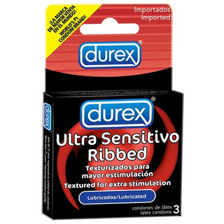 CN-180 (Condón Durex Ultra Sensitivo) Caja con 3 condones