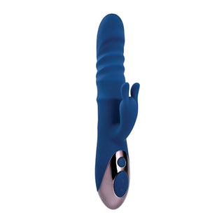 MO-771 Evolved The Ringer Rechargeable Thrusting Rabbit - Blue