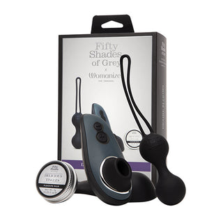 MO-754 Fifty Shades of Grey & Womanizer Desire Blooms Kit