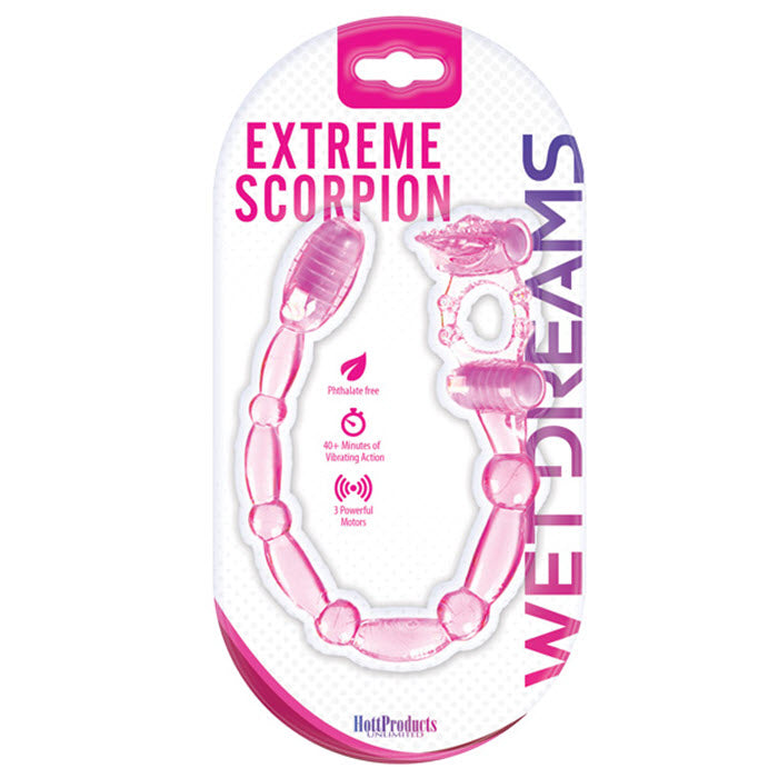 AN-971 Wet Dreams Extreme Scorpion - Pink