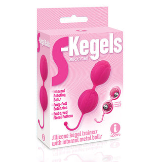 EV-75 The 9's S-Kegels Silicone Balls - Pink