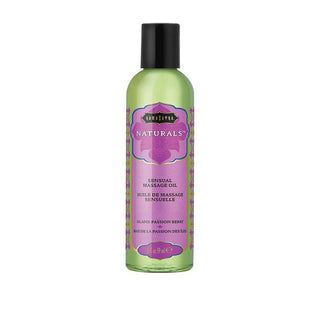 RM-382 Kama Sutra Naturals Massage Oil Island Passion Berry  2 oz