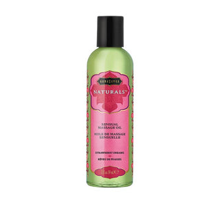 RM-376 Kama Sutra Naturals Massage Oil Strawberry Dreams 2 oz