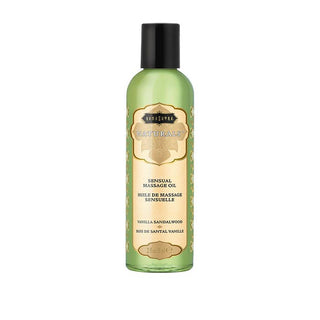 RM-374 Kama Sutra Naturals Massage Oil - Vanilla Sandlewood 2 oz