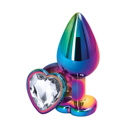 MT-946 Rear Assets Multicolor Heart Clear (Tamaño Chico)