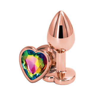 MT-959 Rear Assets Rose Gold Heart Rainbow (Tamaño Mediano)