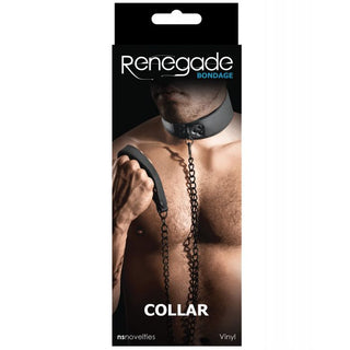 BG-18 Renegade Bondage Collar - Black