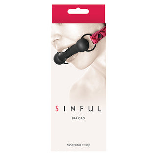 BG-62 Sinful Bar Gag - Pink