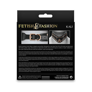 BC-82 Fetish & Fashion Kali Collar - Black