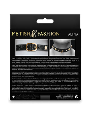 BC-83 Fetish &amp; Fashion Alina Collar - Black