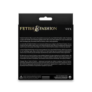 BC-86 Fetish & Fashion Nyx Leash - Black