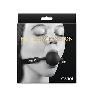 BM-89 Fetish & Fashion Carol Ball Gag - Black