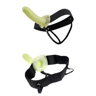 AR-958 Fetish Fantasy Series For Him or Her Hollow Strap-On Glow In The Dark