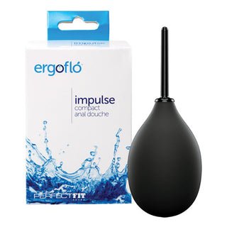 HGE-88 Perfect Fit Ergoflo Impulse - Black (Enema/Ducha)