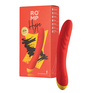 DC-431 ROMP Hype G Spot Vibrator - Red