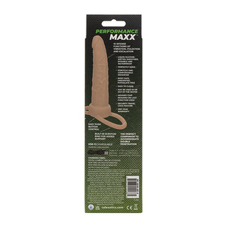 DOP-00 Performance Maxx Rechargeable Dual Penetrator - Ivory