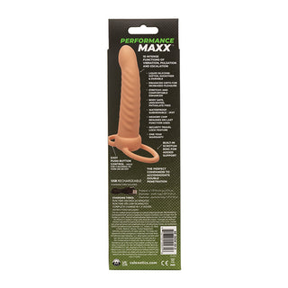 DOP-02 Performance Maxx Rechargeable Ribbed Dual Penetrator - Ivory