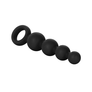 BS-420 Calexotics Silicone Booty Beads - Black