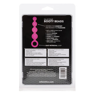 BS-419 Calexotics Silicone Booty Beads - Pink