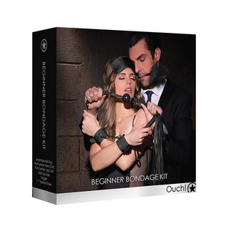 BG-63 Shots Ouch Beginners Bondage Kit - Black