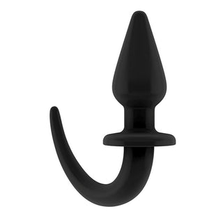 PS-850 Shots Ouch Puppy Play Tail Butt Plug - Black