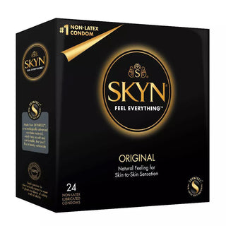 CN-132 Condones Lifestyles SKYN Original de Polisopreno, 100% Libre de Latex