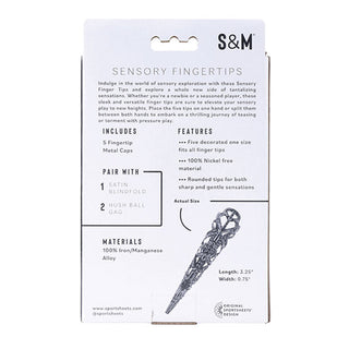 BG-17 Sex & Mischief Sensory Fingertips – Black