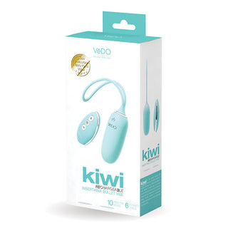 BA-354 VeDO KIWI Rechargeable Insertable Bullet - Tease Me Turquoise